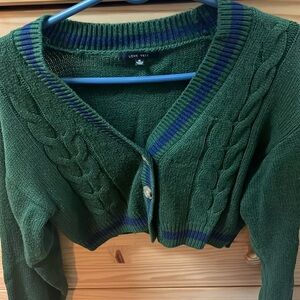 Love Tree cropped cardigan